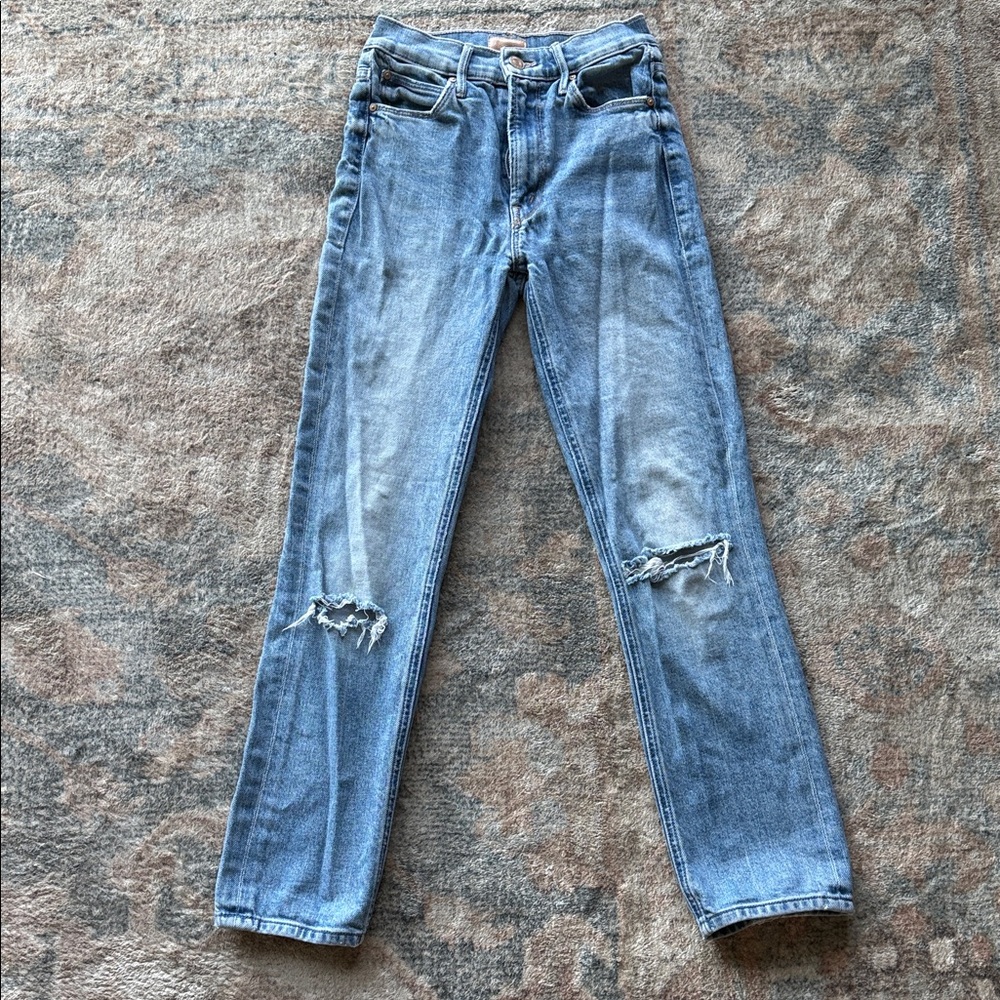 Mother the mid rise dazzler ankle  Jeans